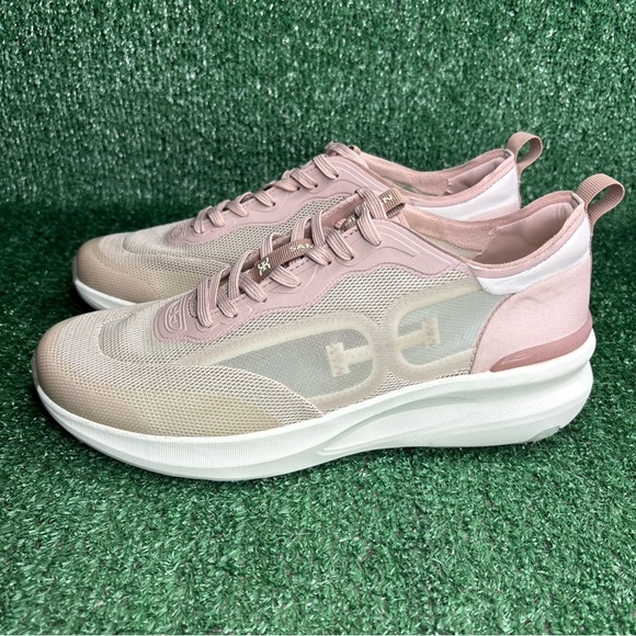 NEW - Sam Edelman Women's "Sarita" Lace Up Performance Sneaker Pink Size 10 M - Picture 3 of 10